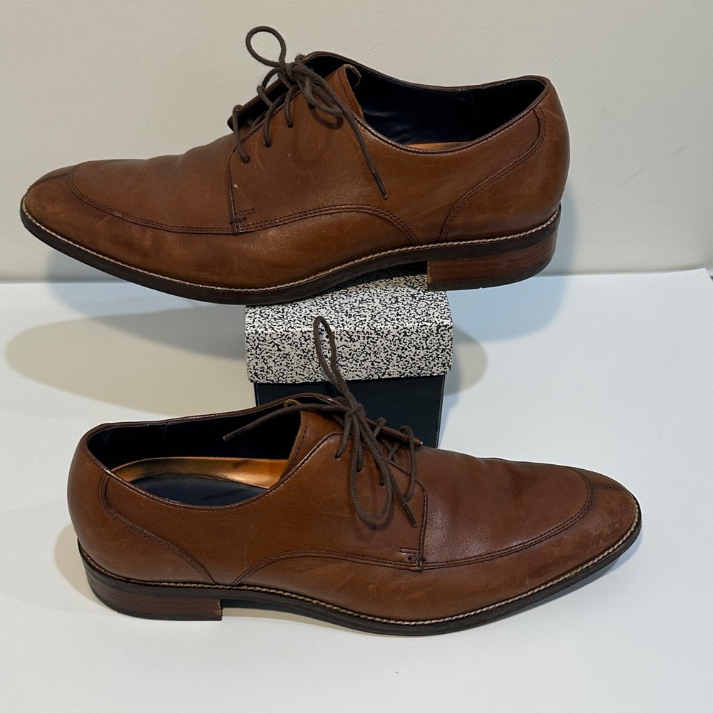 Cole Haan Grand OS C11629 Brown Leather Men’s Dress Shoes 11.5